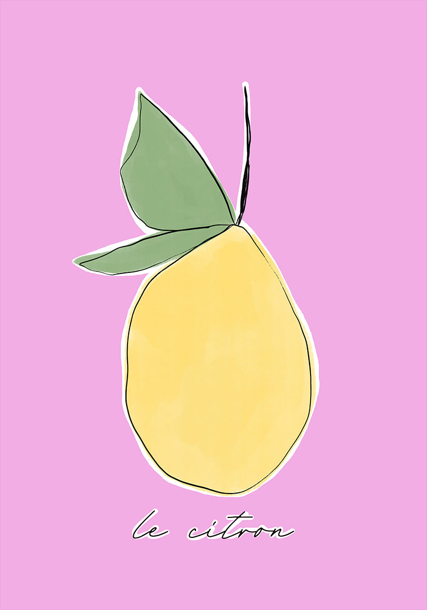 Plakát Citrus Delight