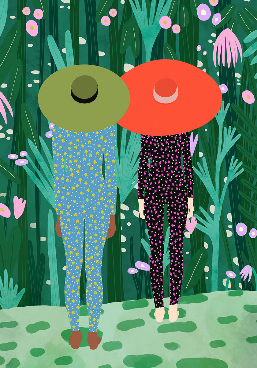 Plakát na pyžamo z džungle