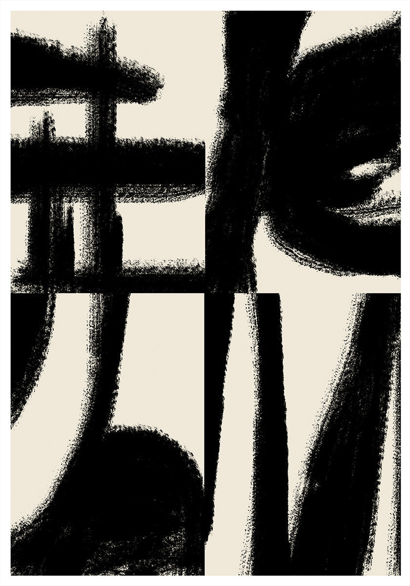 Odvážné tahy taneční plakát