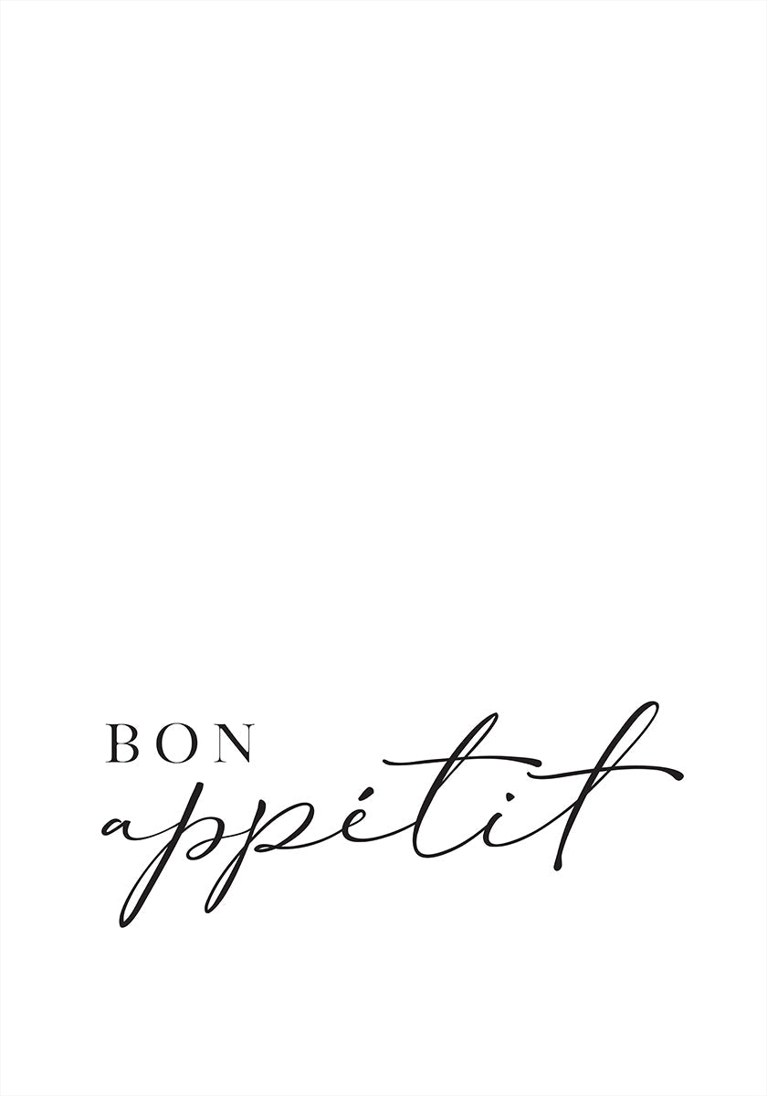 Bon appétit plakát