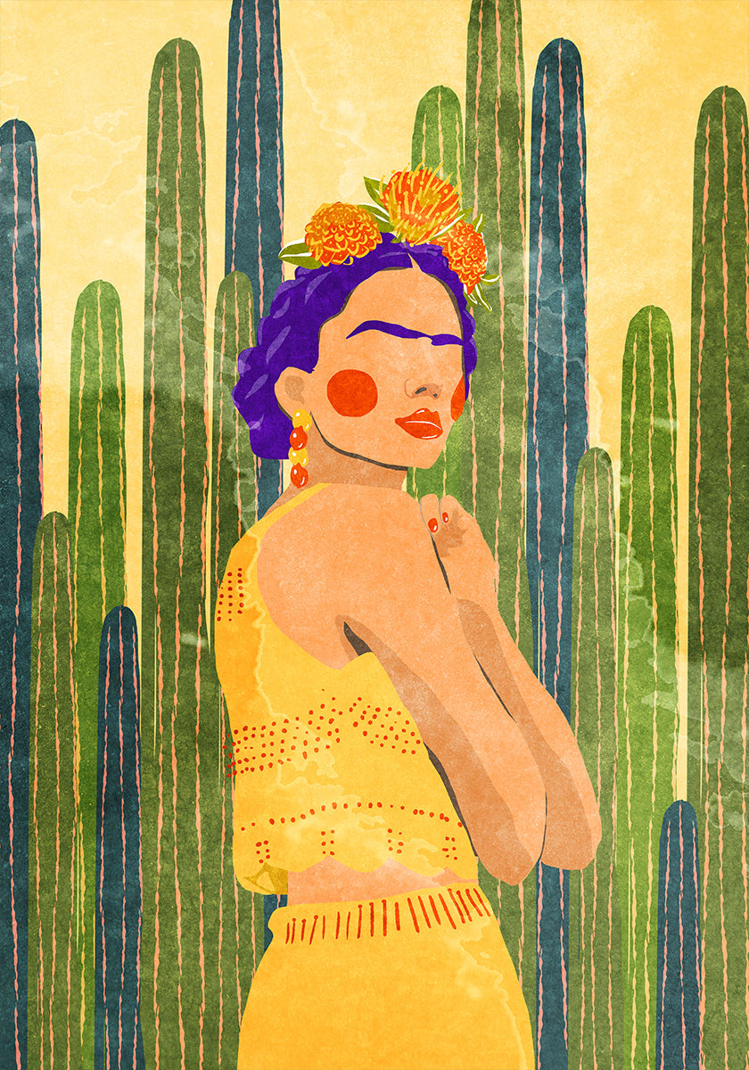 Frida a kaktusy