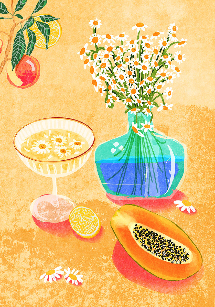 Letní den vibrace plakát