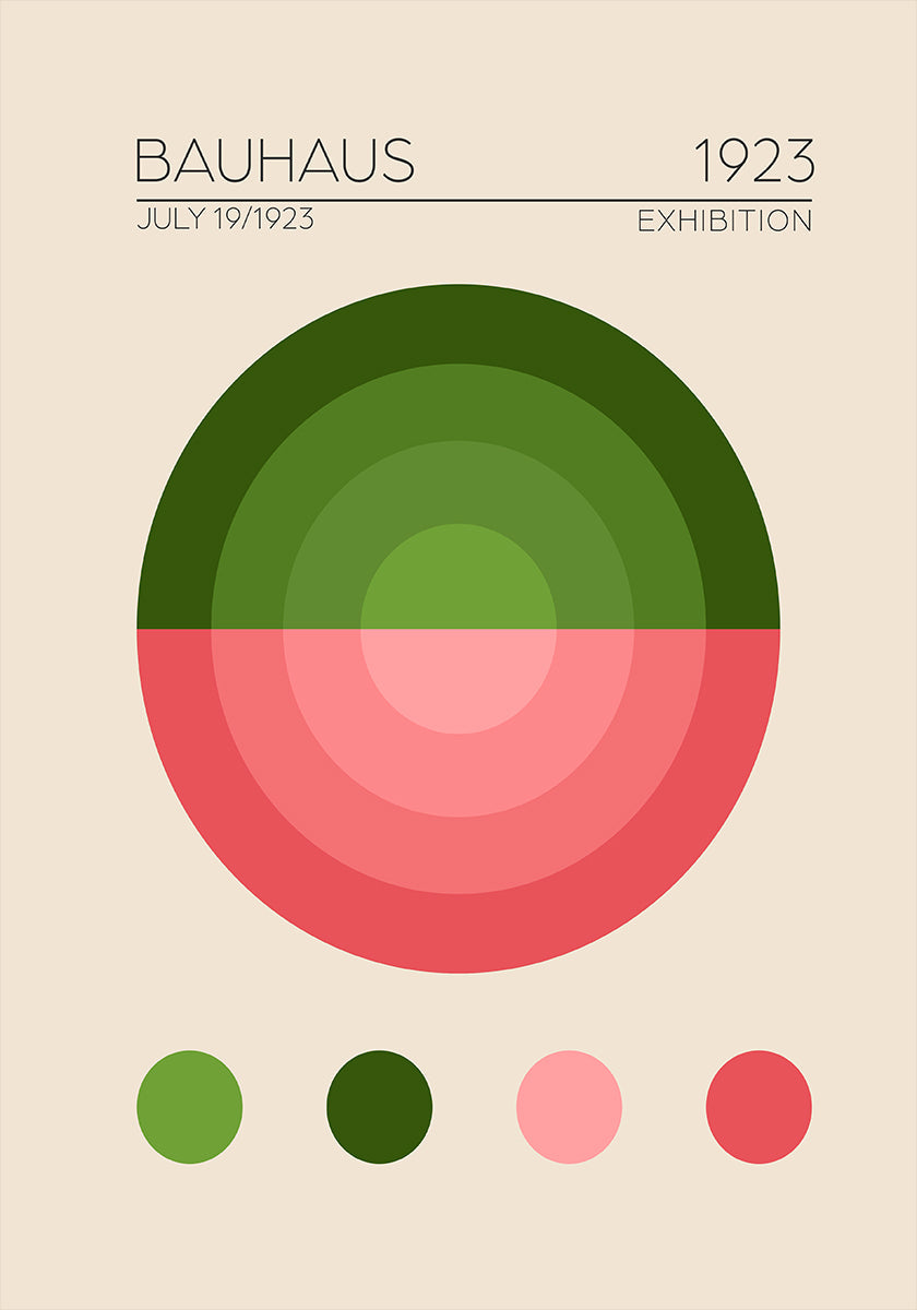 Geometrické Harmonie Plakát