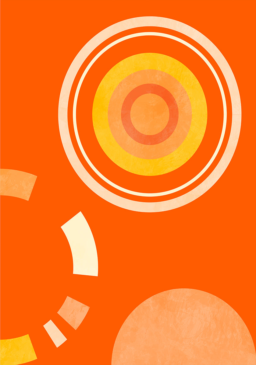 Plakát Spring Mid Rhapsody Orange 4