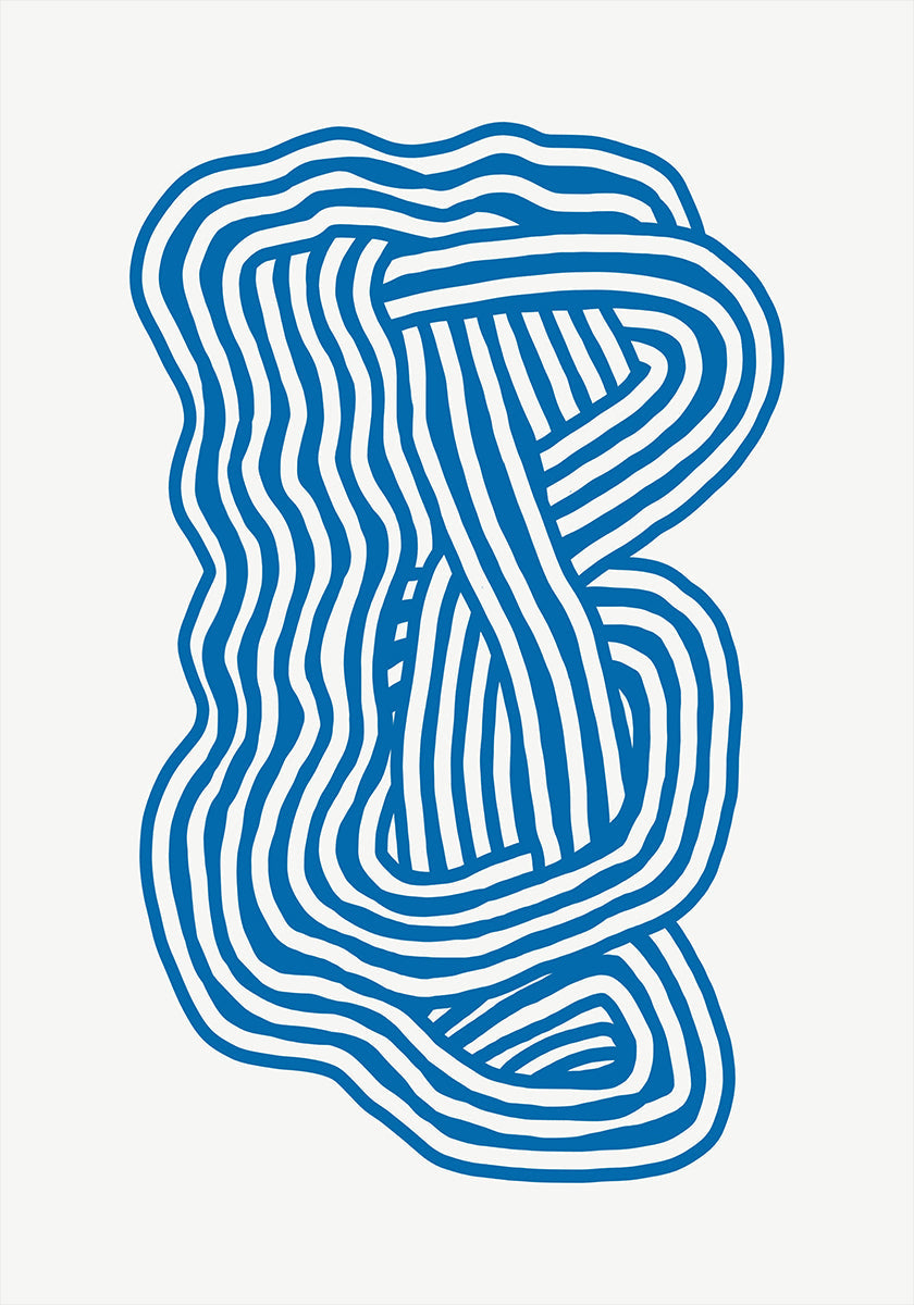 Čárová grafika Sochařský plakát