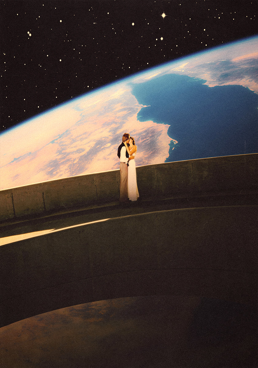 Plakát kosmické lásky