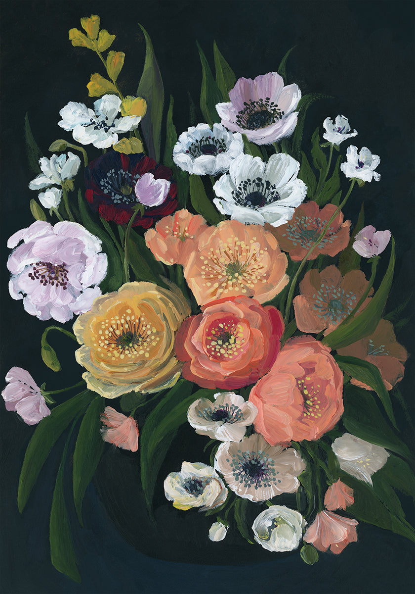 Plakát Leocadia náladová kytice