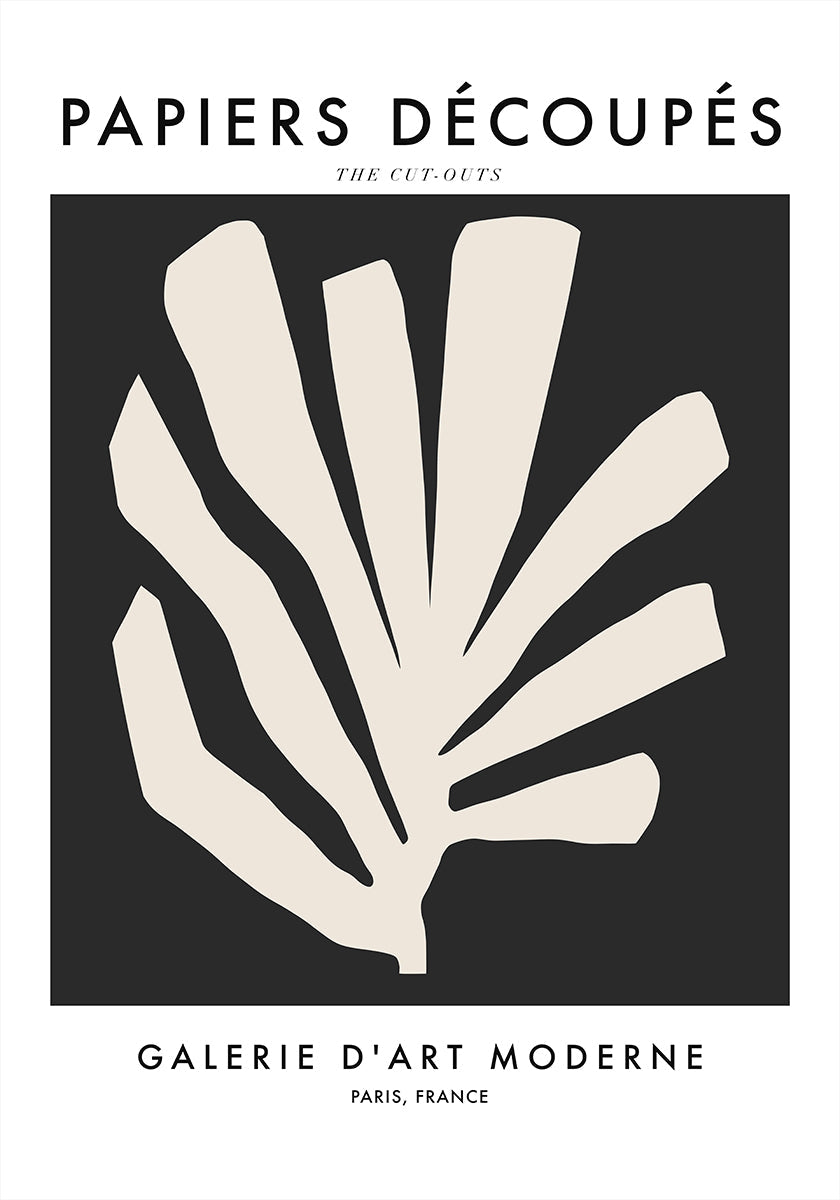 Silueta listy plakát