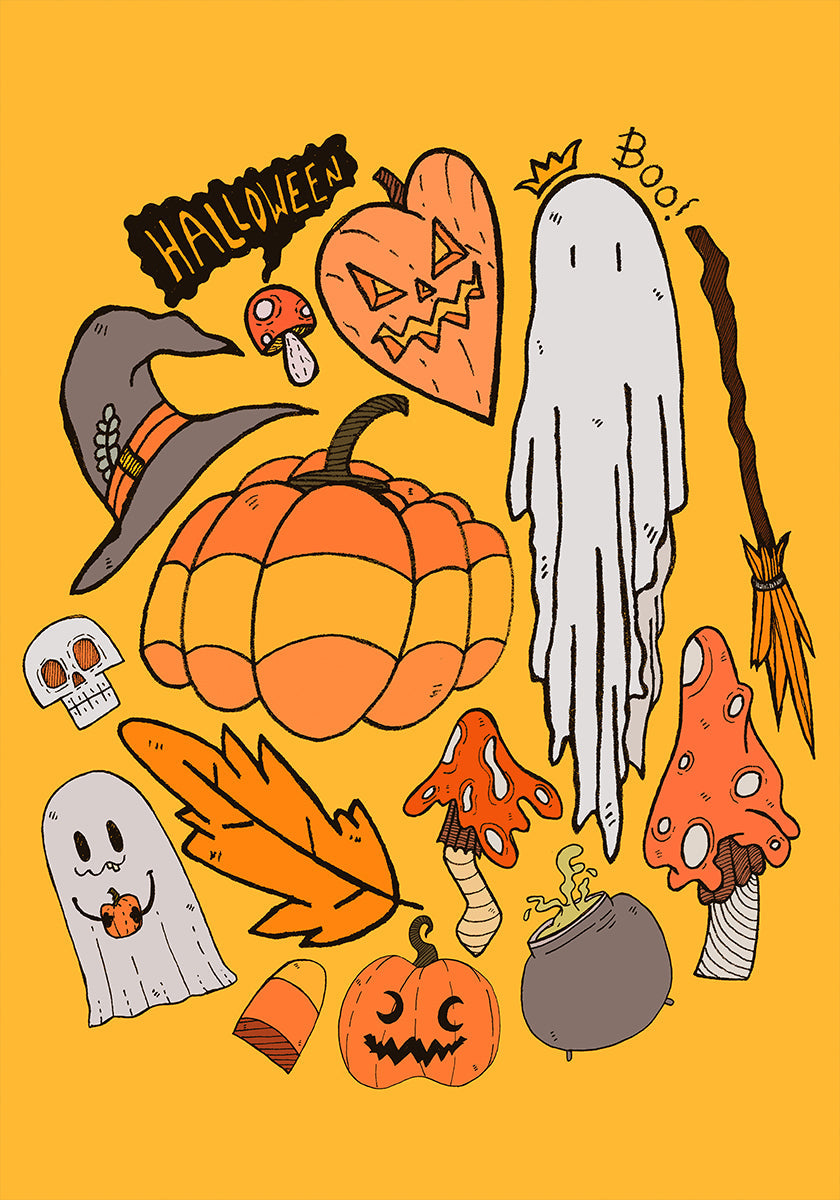 Plakát Halloween vibes 2