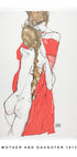 Egon Schiele Mother and Daughter Plakat - Posterbox.no