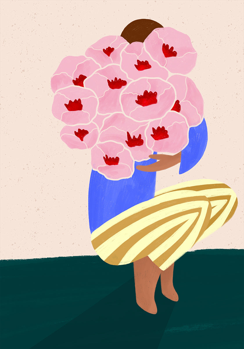 Kytice květin Plakat