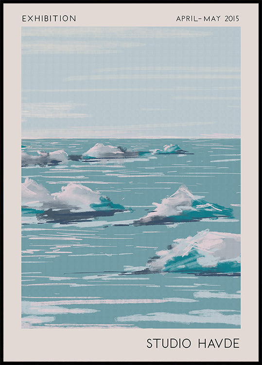Studio Měl Plakát Seascape
