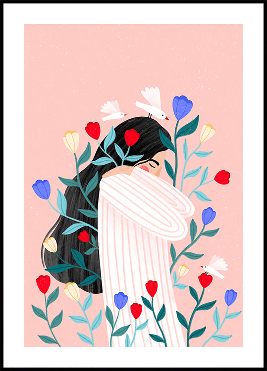 Béžové abstraktní tvary