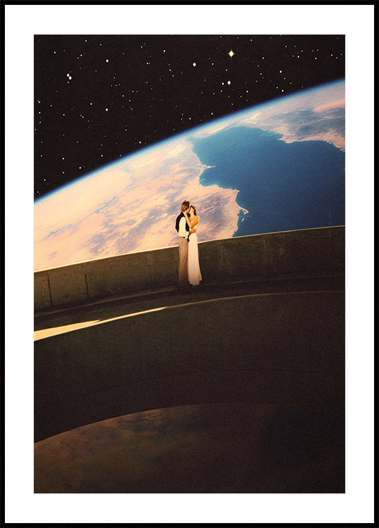 Plakát kosmické lásky