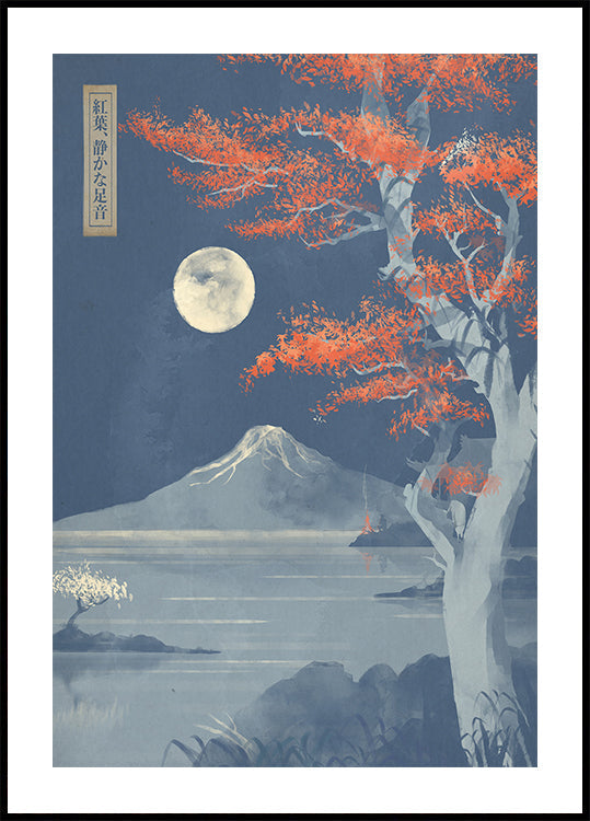 Crimson Leaves, Silent Steps Plakat
