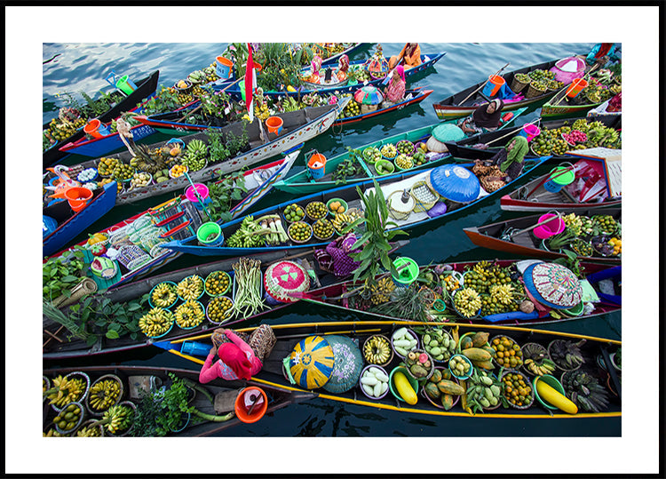 Banjarmasin plovoucí trh