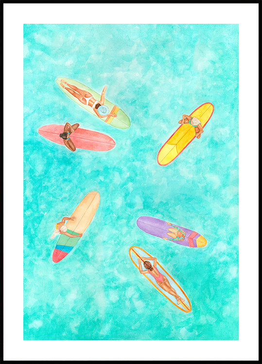 Přátelství a vlny