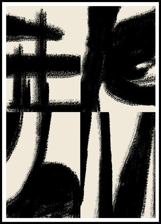 Odvážné tahy taneční plakát