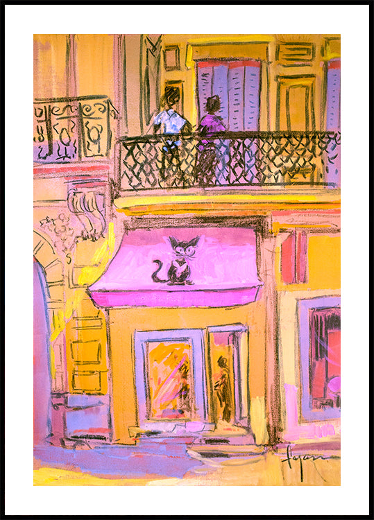 Procházka po balkóně