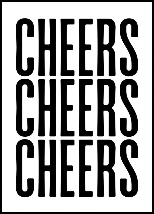 Plakát Triple Cheers