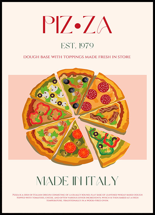 Plakát Řezy Itálie