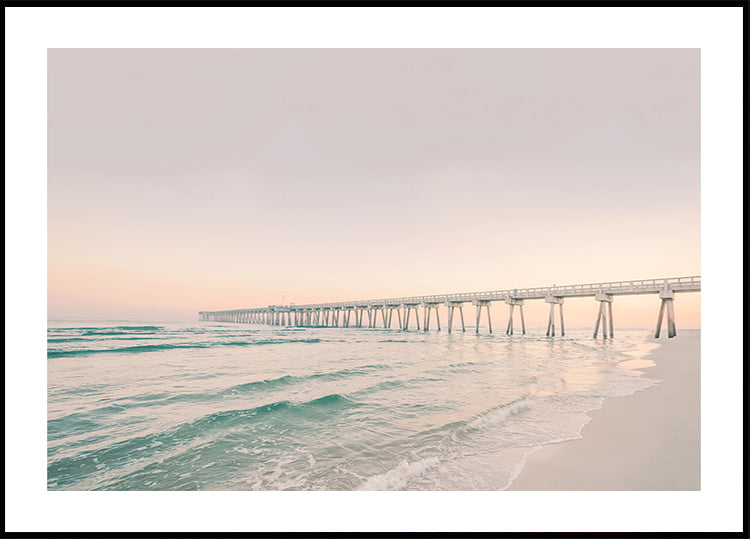 Plakát na promenádě