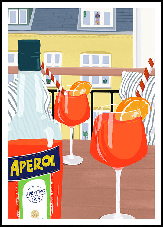 Balkon "Hygge" plakát