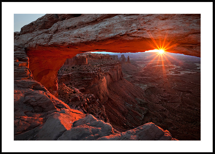 Východ slunce Mesa Arch