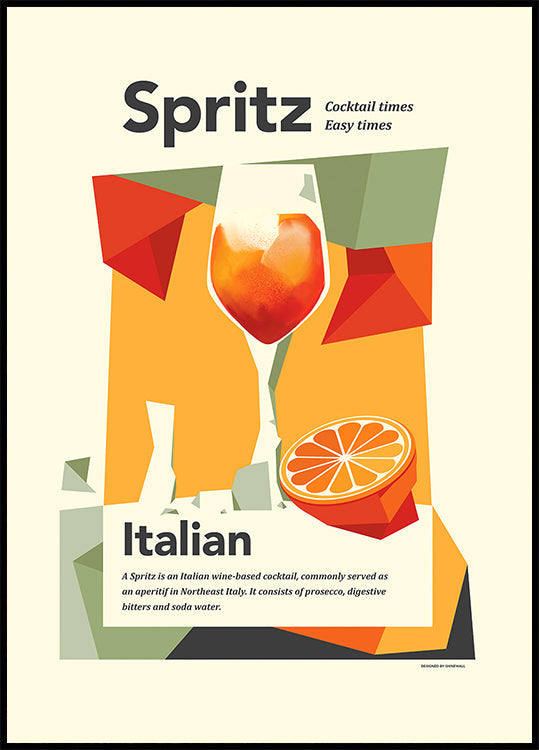 Potisk Aperol spritz