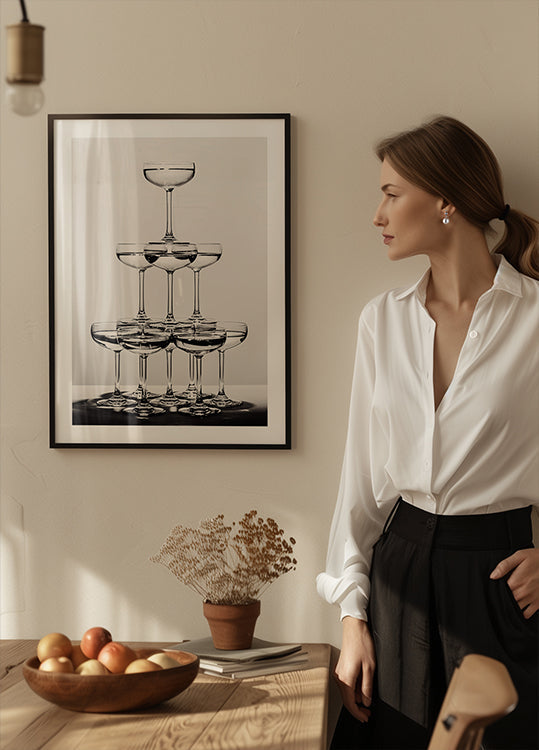 Plakát Champagne tower_6