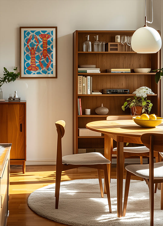 Langoše Na Modrém Plakátu