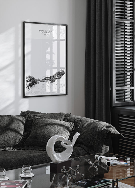 Plakát Serene Peaks