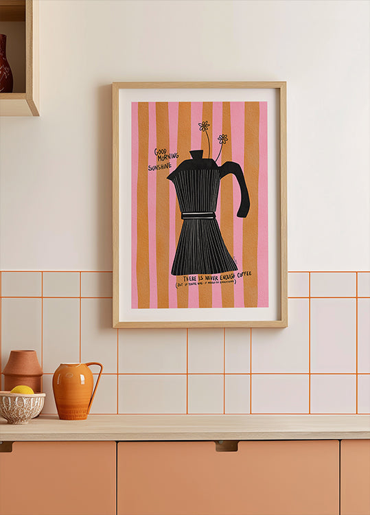 Mocca Coffee Sunshine Plakát