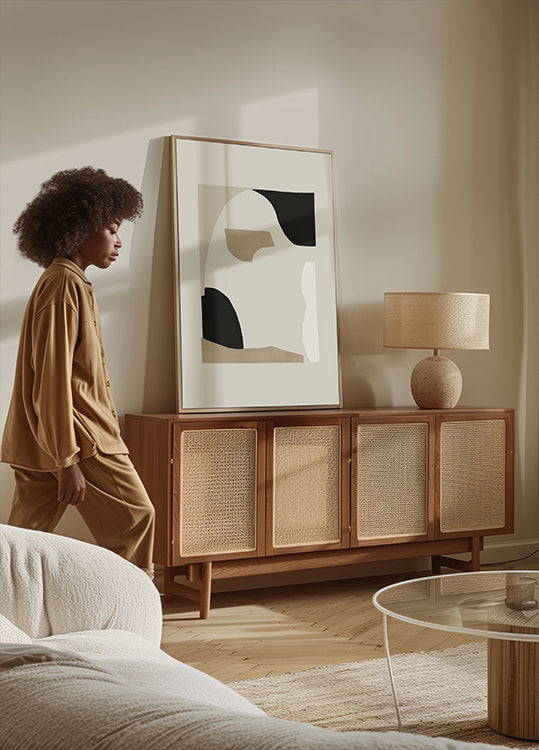 Abstraktní tvary 2 plakát