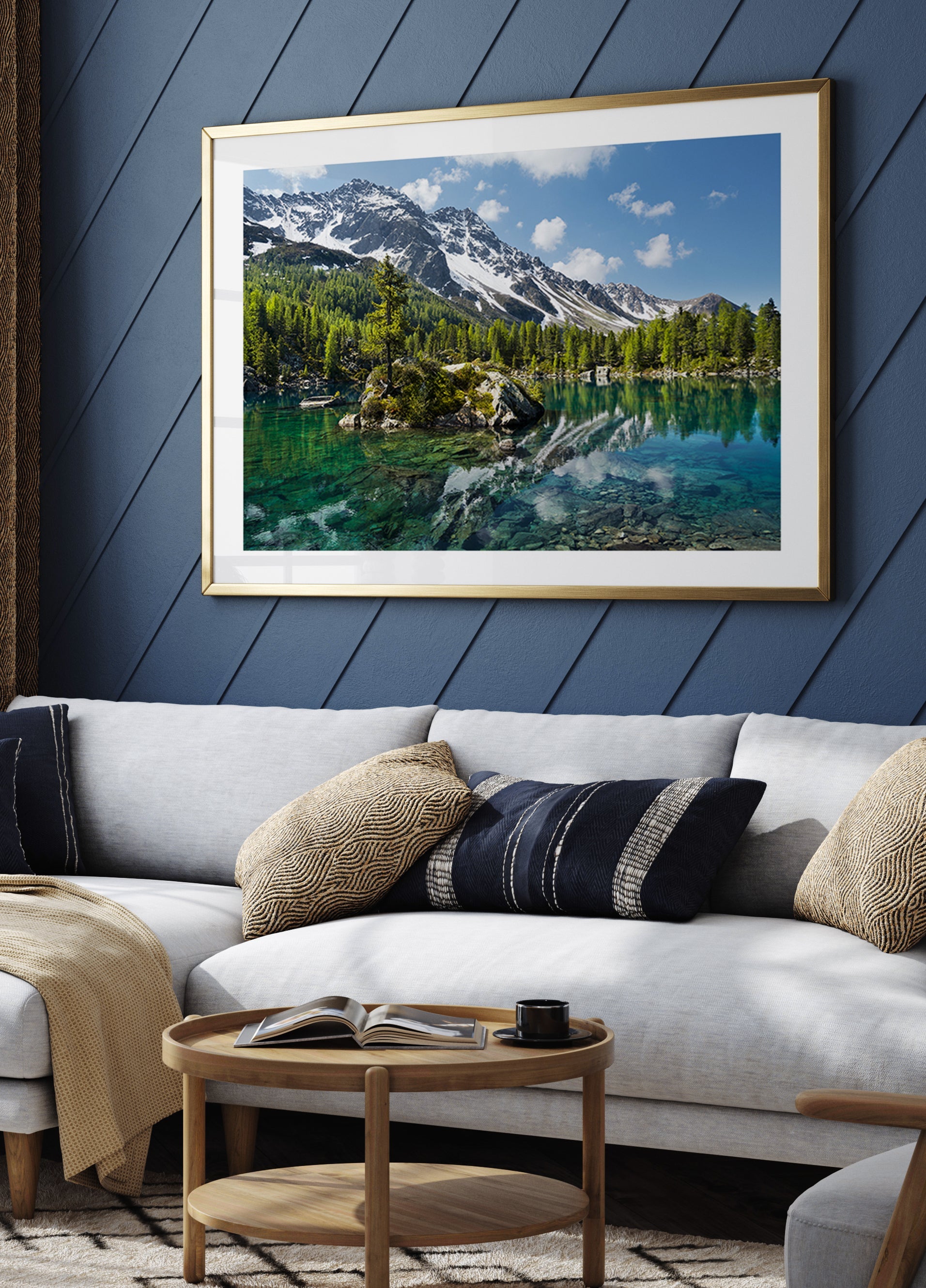 Plakát Green Mountain Lake