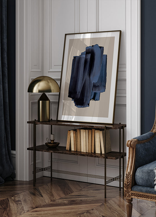 Abstraktní tahy štětcem 58