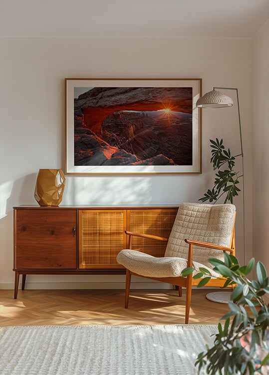 Východ slunce Mesa Arch