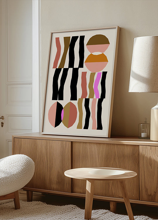 Abstraktní kompozice 26 plakát