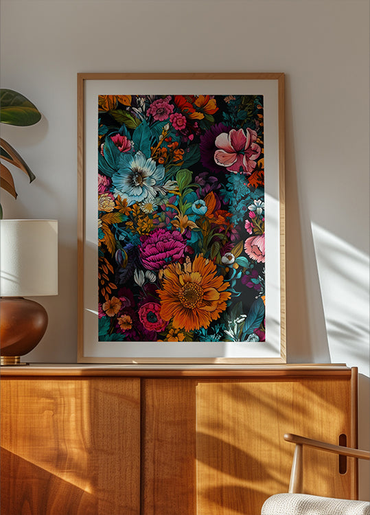 Luční květiny 6 plakát