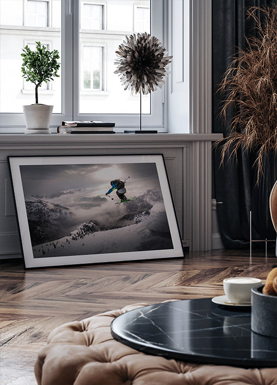 Backcountry skiing plakát