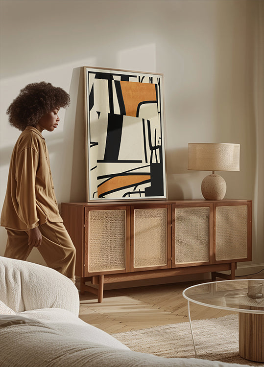 Moderní abstraktní umění 65 plakát