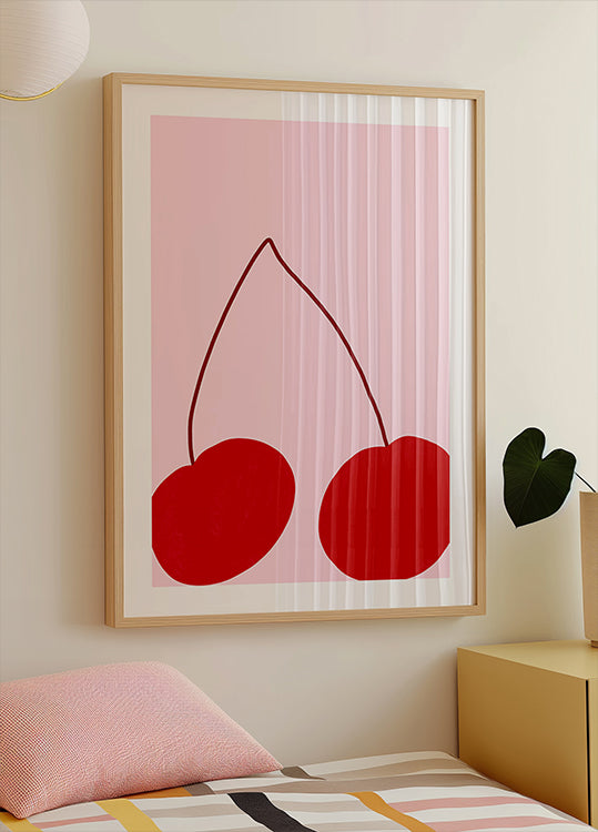 Plakát Cherry Duo Delight