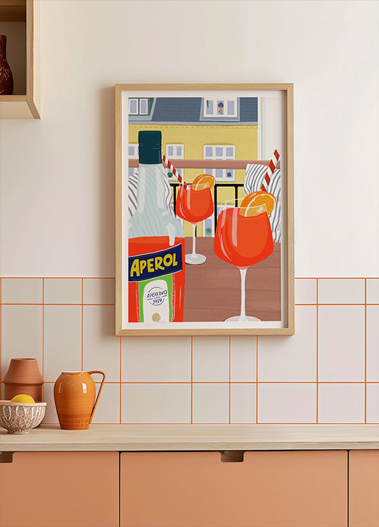 Balkon "Hygge" plakát