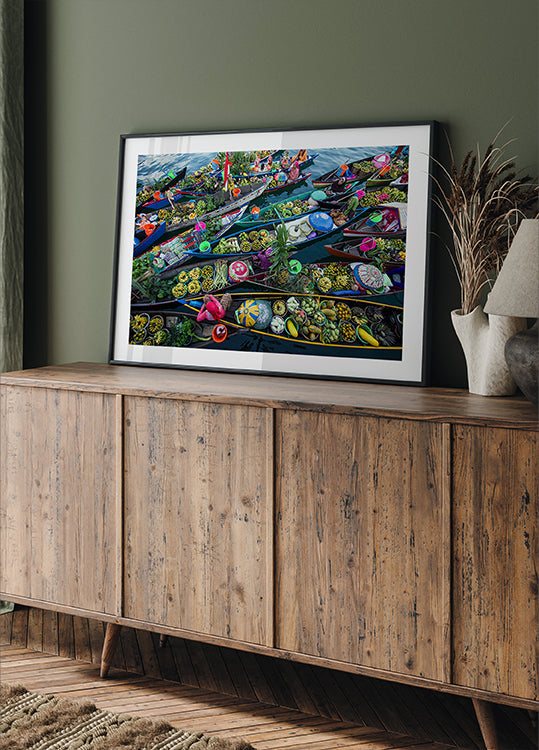 Banjarmasin plovoucí trh