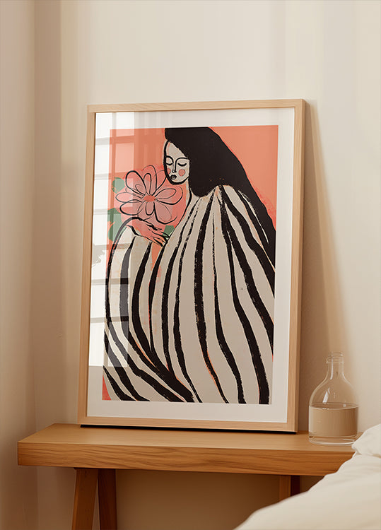 Plakát Tichý Moment (Peach).