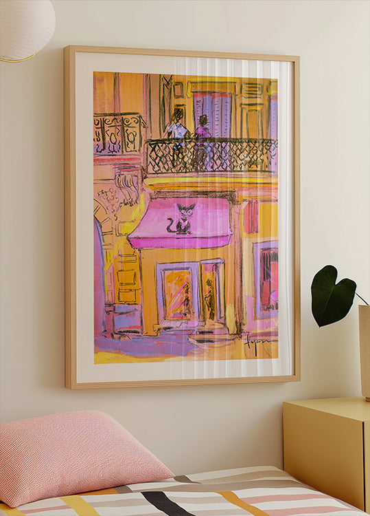 Procházka po balkóně