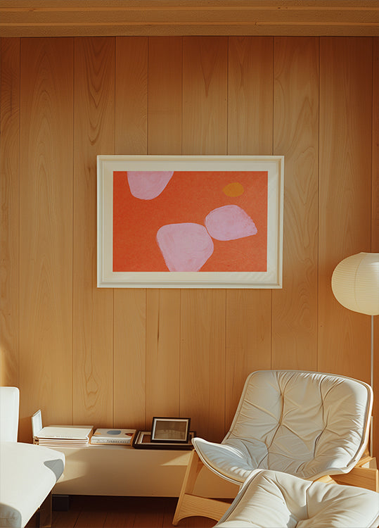 Pastelové oblázky plakát