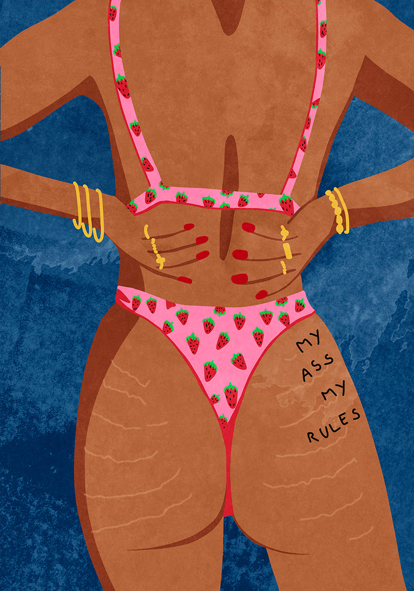 Můj prdel moje pravidla Plakát