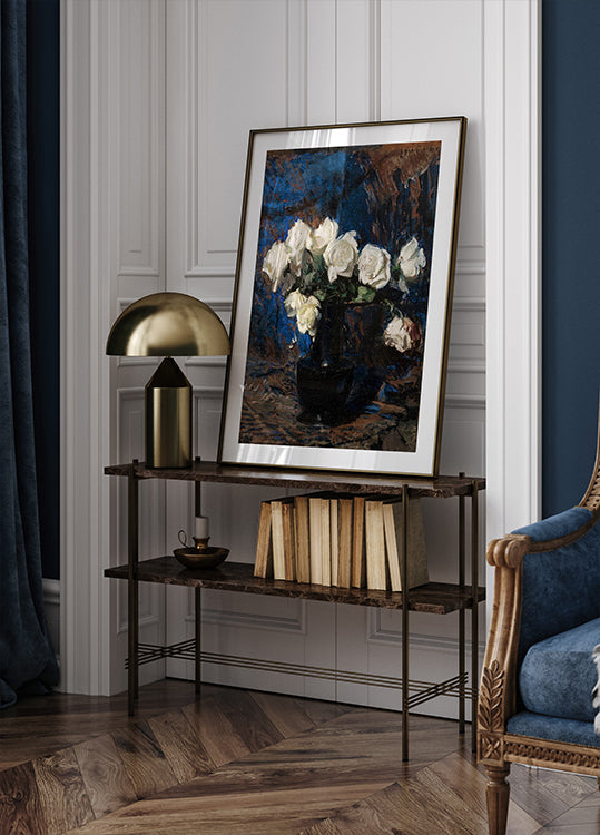 Leon Wyczółkowski - White Roses Plakat - Posterbox.dk