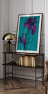 Purple Iris Plakat - Posterbox